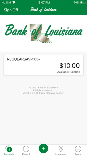 Bank of Louisiana BOL screenshot 2