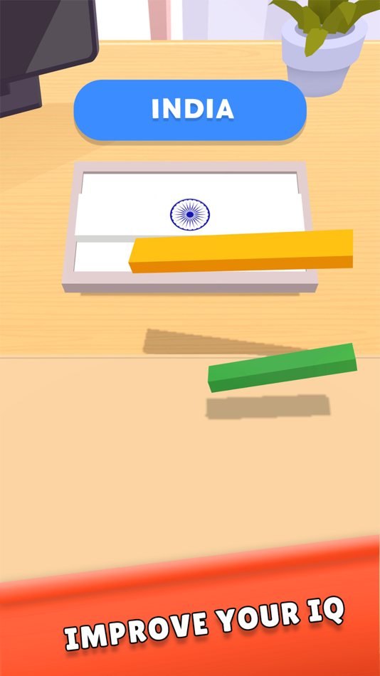 #6. Drop Fit: World Flag Puzzle (iOS) 由: INWAVE STUDIO