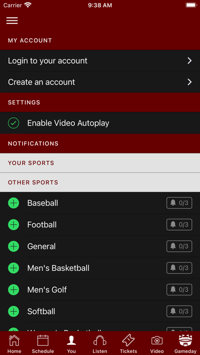 SIU Salukis Screenshot