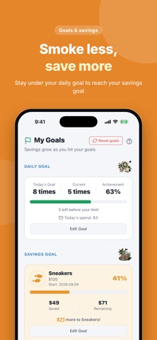 Cigly: Smoking Tracker Screenshot 4 of 10