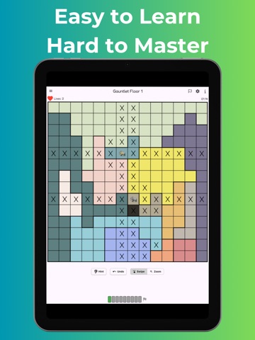 Crowns Logic Game iPad screenshot