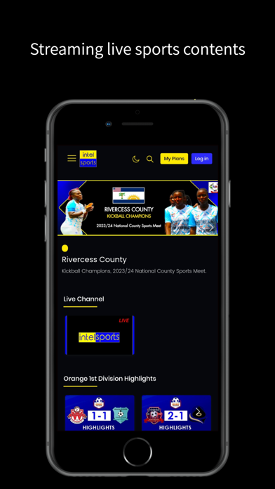 Intel Sports Screenshot