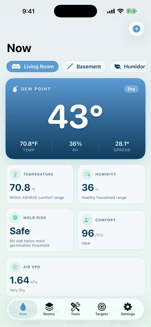 Screenshot #1 pour Dewpoint Rooms