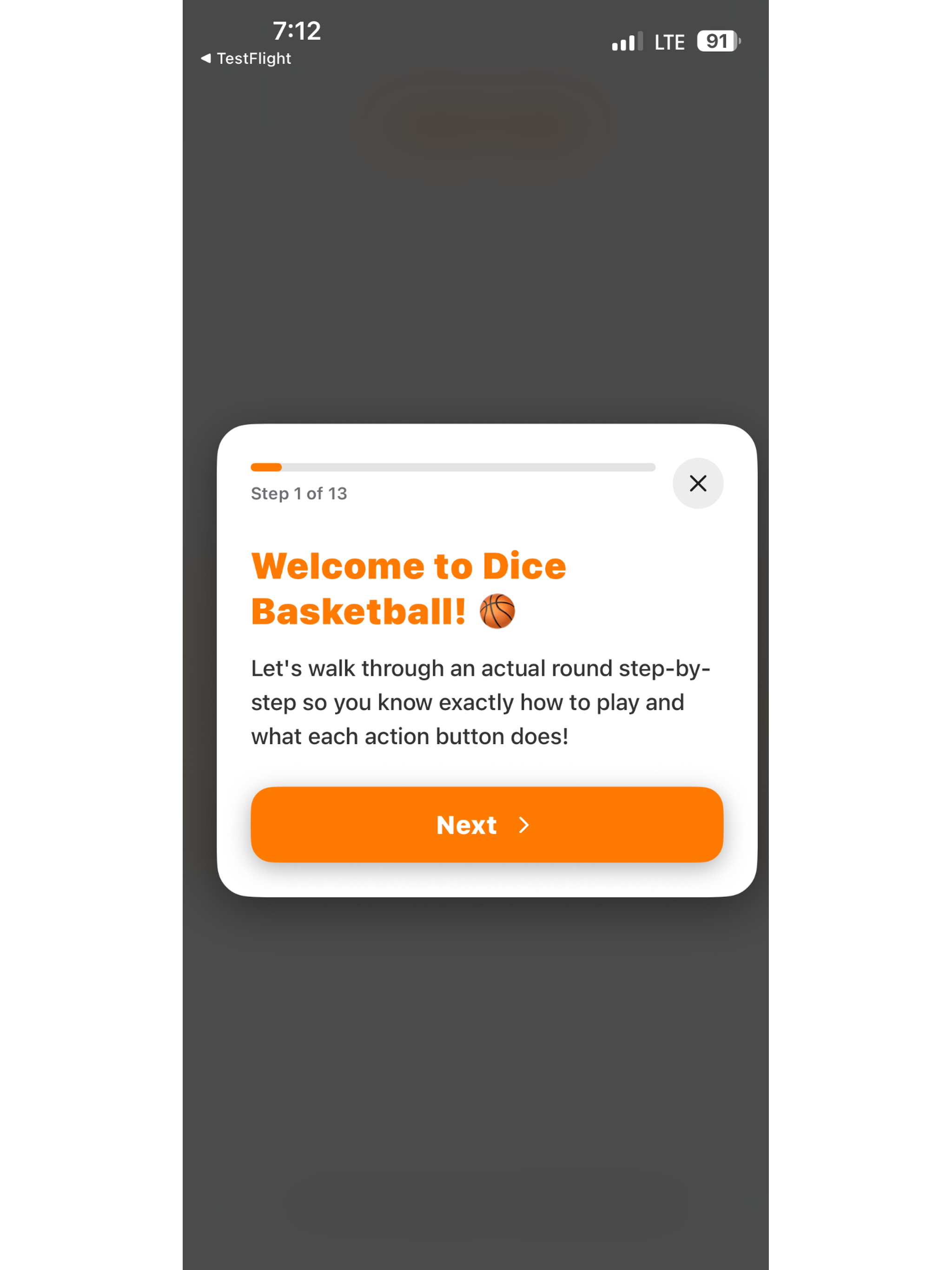 Dice Basketball
