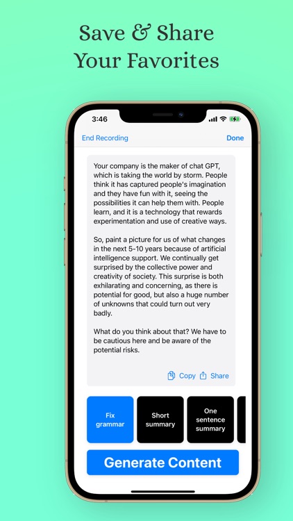 AI: Transcribe Speech To Text screenshot-3