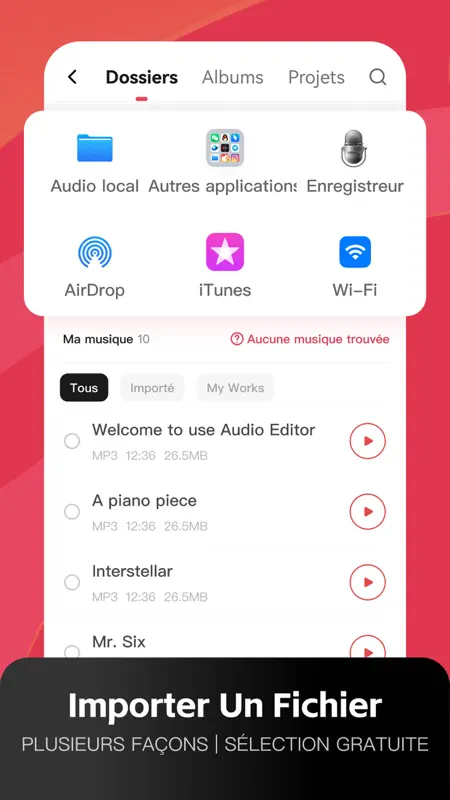 Éditeur audio - MP3 converter screenshot 8 of 8