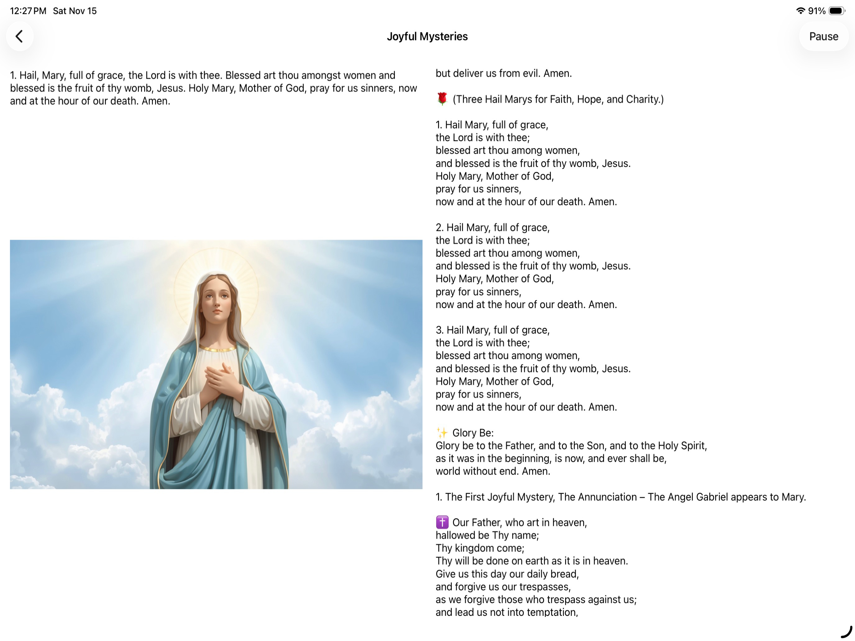 Rosary-Our Lady of Clearwater
