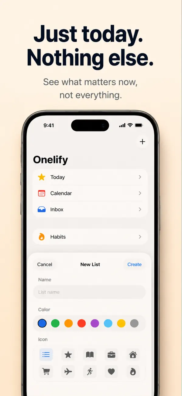 Onelify screenshot
