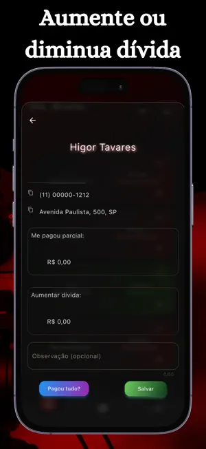 Fiado e Empréstimos screenshot 4