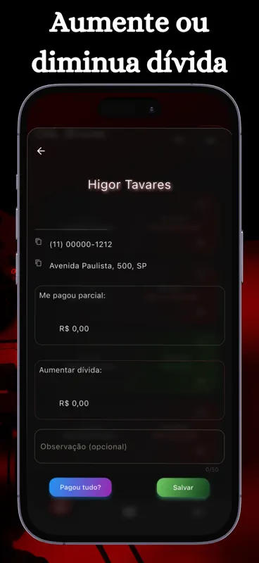 Fiado e Empréstimos screenshot 4 of 6