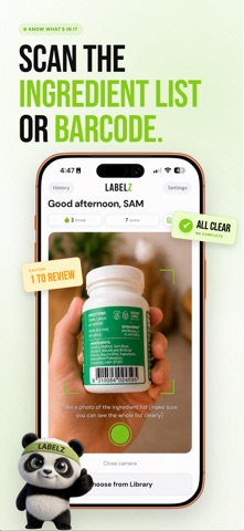 Labelz AI - Ingredient Scanner Screenshot 2 of 5