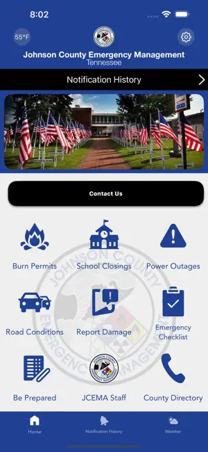 Johnson County TN EMA screenshot 1