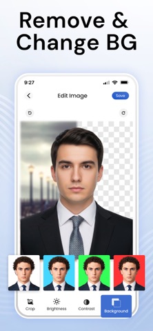 Visa & ID Photo Maker iPhone screenshot