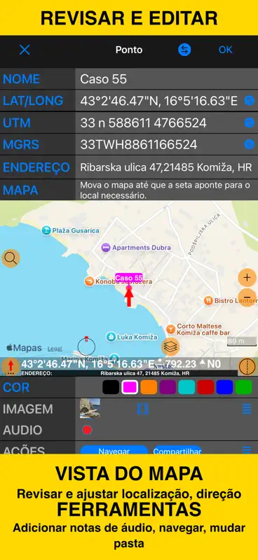 GPS Câmera 55. Foto Geo. screenshot 6 of 10