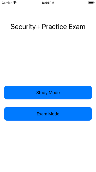 Screenshot #1 pour SecPlus Exam Prep
