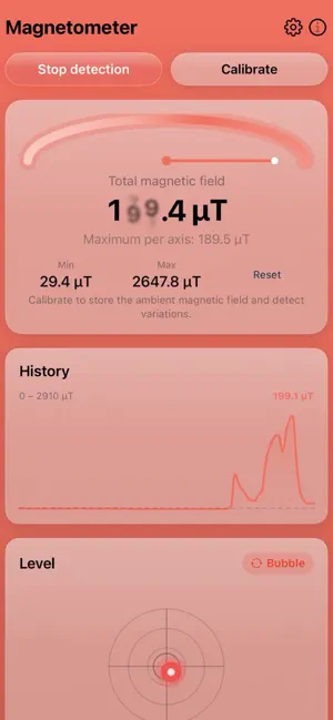 Metal Detector. Magnetometer screenshot 4