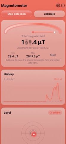 Metal Detector. Magnetometer screenshot