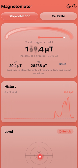 Metal Detector. Magnetometer Screenshot 4 of 6
