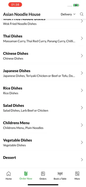 Asian Noodle House screenshot 4