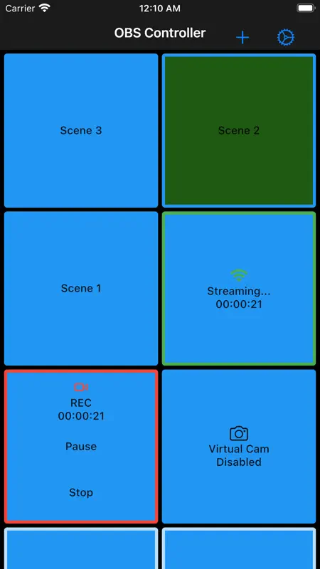 OBS Controller screenshot 1 of 5