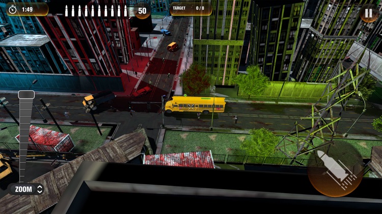 Zombie Sniper Shooter Gun Game screenshot-5