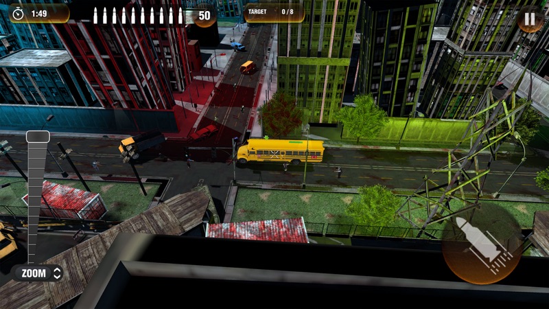 Zombie Sniper Shooter Gun Game screenshot 6