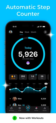 StepsApp Pedometer screenshot