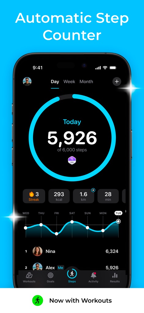 StepsApp Pedometer - Contador Automático