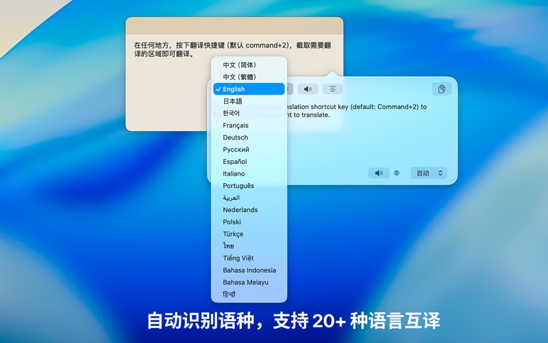 Etranslate：翻译和 OCR 工具 screenshot