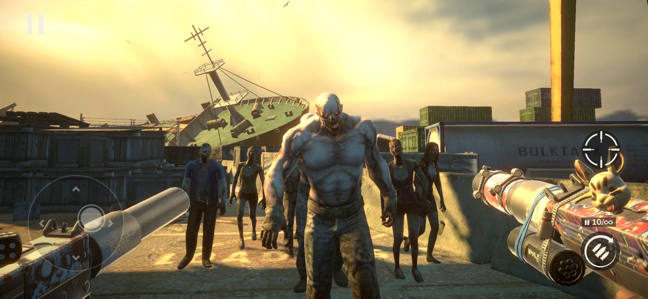 Zombie Harbor: FPS Zombie Game Hack screenshot 4 - game app interface