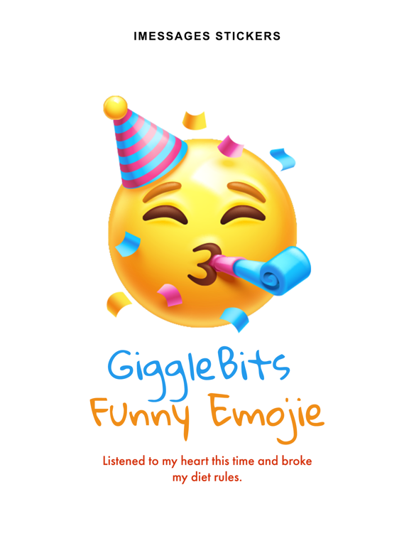 Screenshot #1 for Gigglebits Funny Emojis