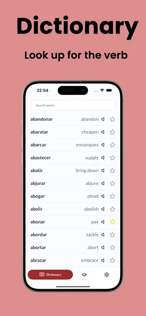 Spanish Verbs by Balconygames screenshot 1