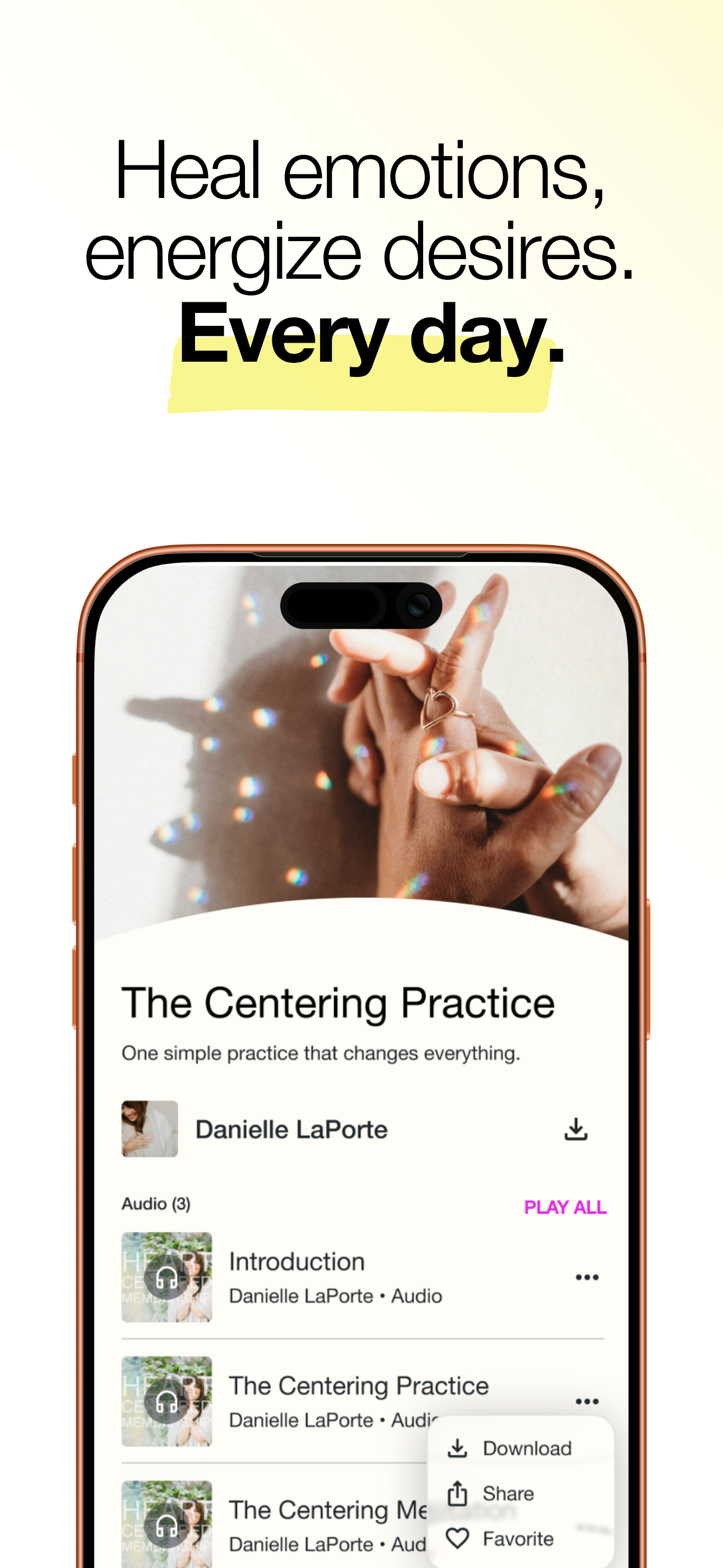 Centering: Spiritual Wellness