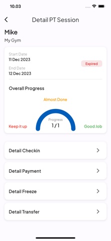 Sangtum Fitness screenshot