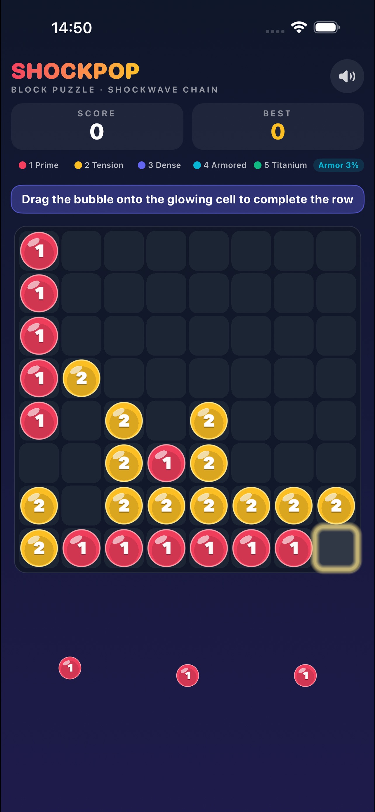 Screenshot 2 of Shockpop: Block Puzzle