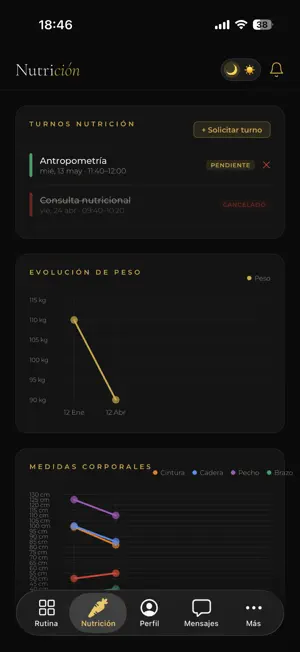 Aesthetic Gym App screenshot 3