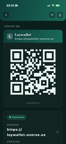 LoyWallet screenshot