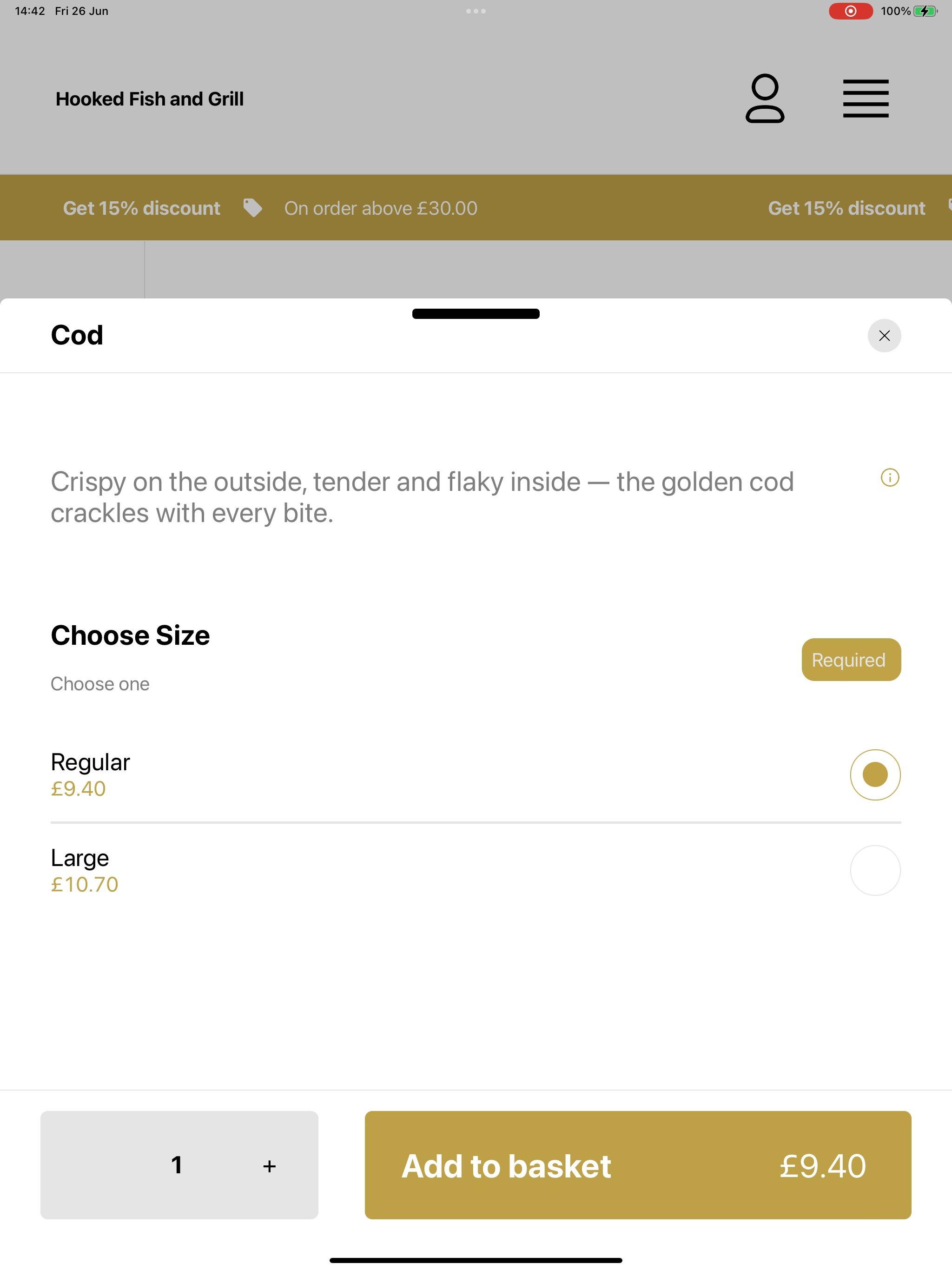 Hooked Fish and Grill screenshot 16