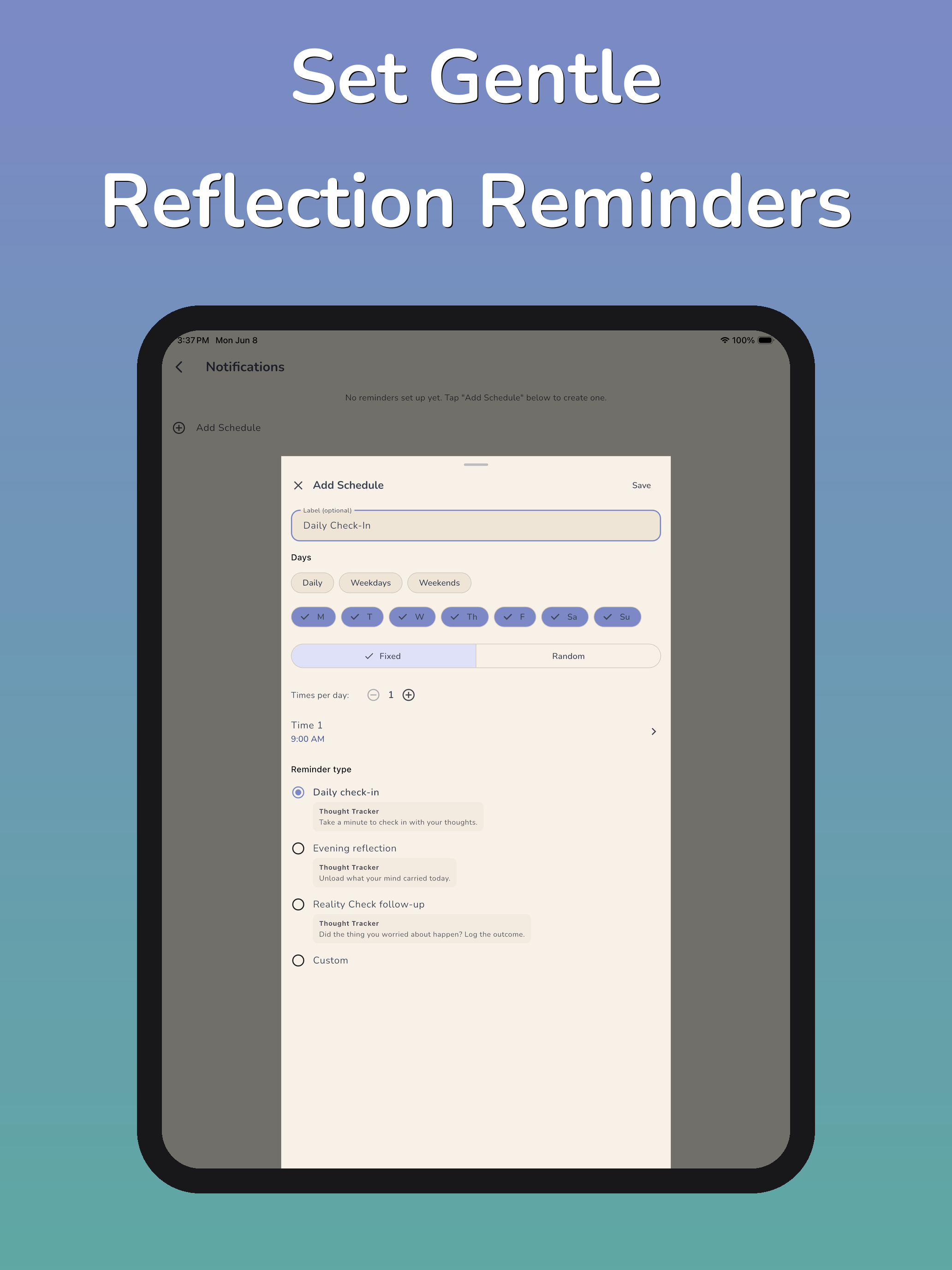 Thought Tracker CBT screenshot 18