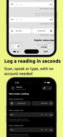 Meter Reading: Utility Tracker Screenshot 8 of 8