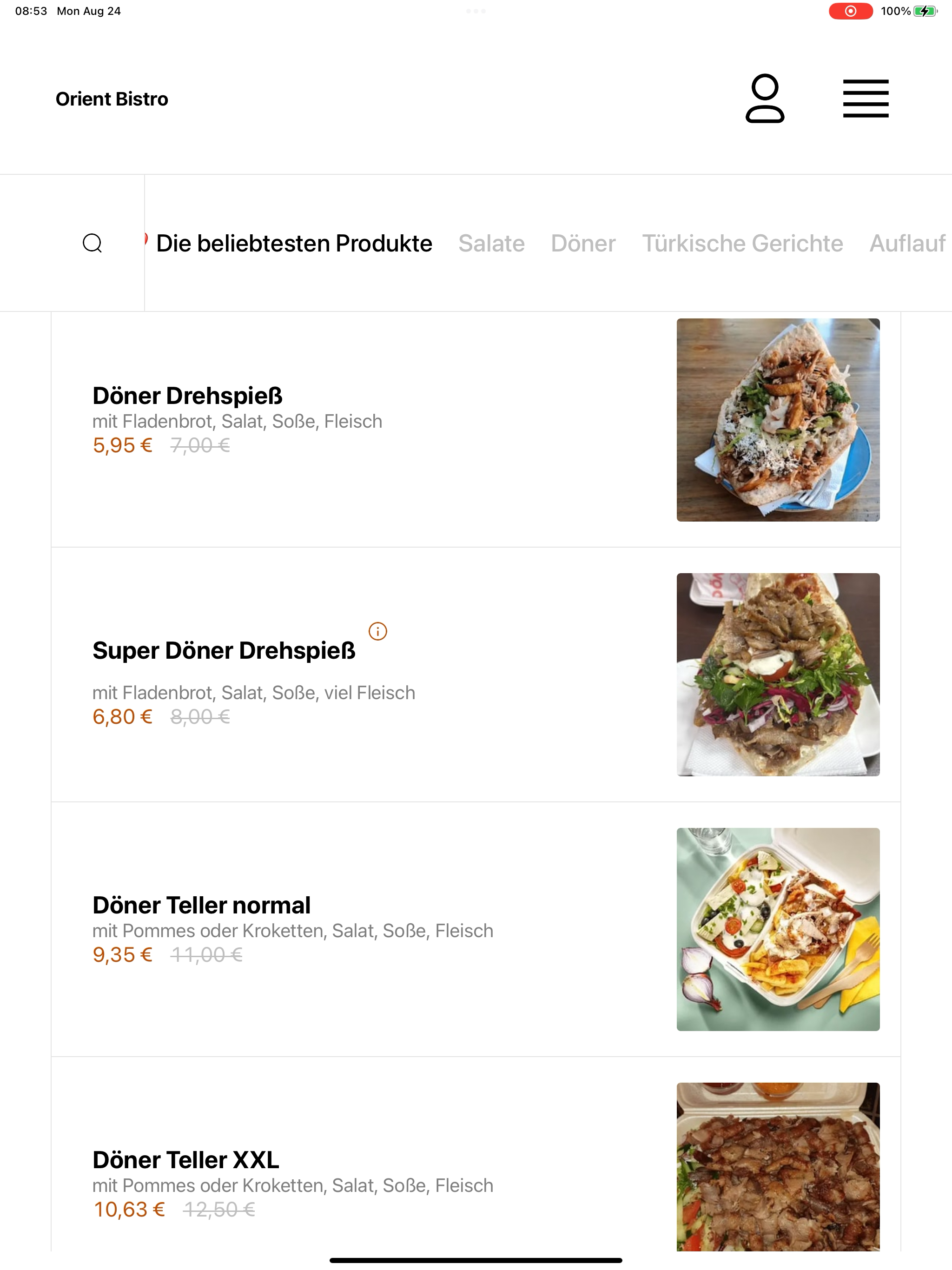 Orient Bistro screenshot 14