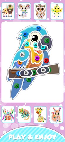 Animals Screw Pin Jam: Unscrew iPhone screenshot