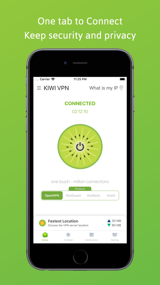 #2. Kiwi VPN Ultimate, IP Changer (iOS) Podle: TIMON SOFTWARE CO., LTD