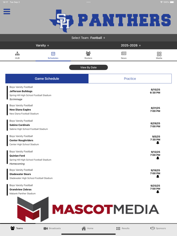 Spring Hill Panther Athletics