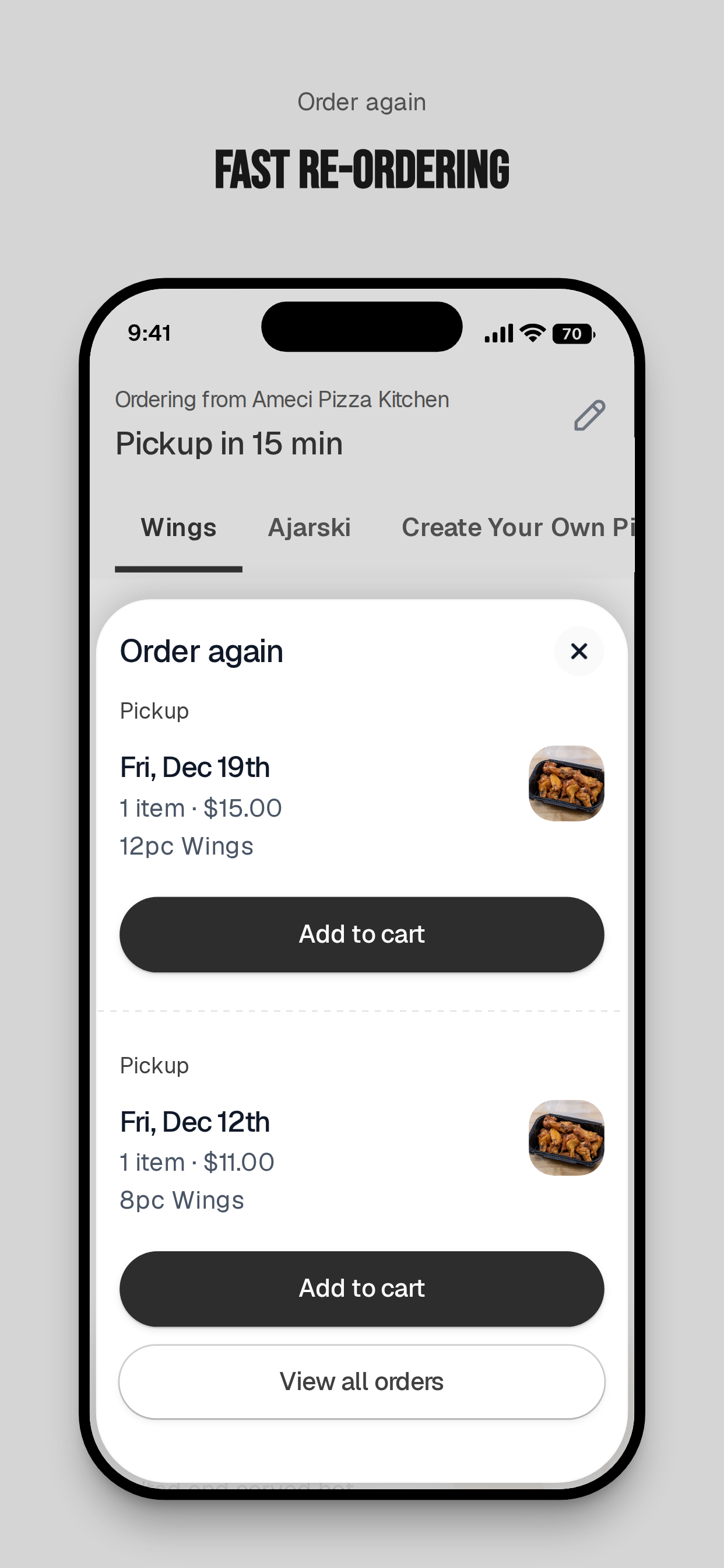 Ameci Pizza Kitchen screenshot 4