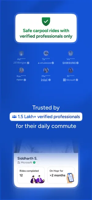 Hopr: Carpool, Ride Share App screenshot 3
