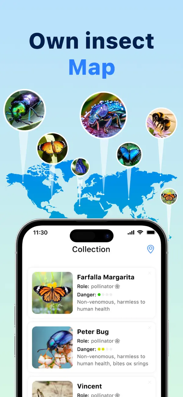 #6. Bug Identifier: Butterfly ID (iOS) Podle: Andrei Ivanou