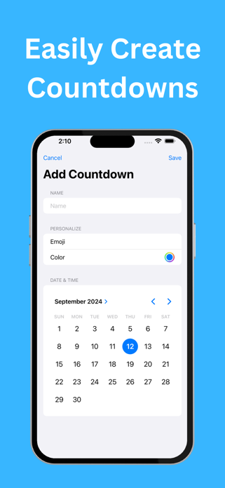 Count Me In: Shared Countdowns Screenshot 4 of 5
