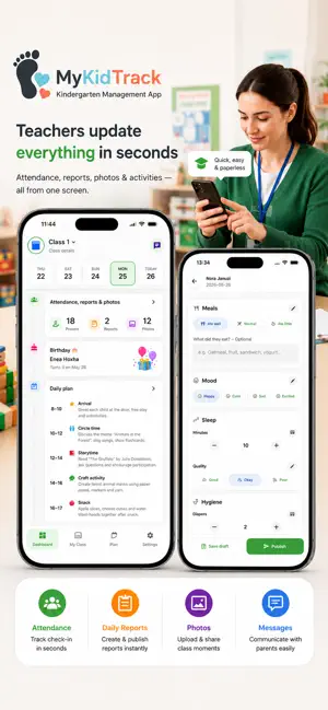 MyKidTrack: Daycare & School screenshot 3