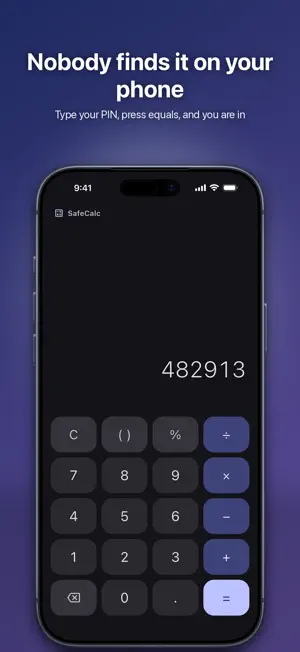 SafeCalc+ Private Album screenshot 3